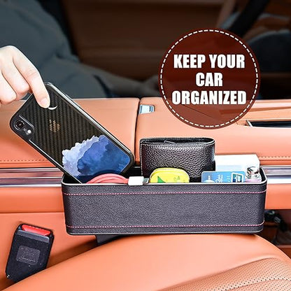 Car Side Seat Gap Filler, 2 Pack Multifunctional Car Seat Or