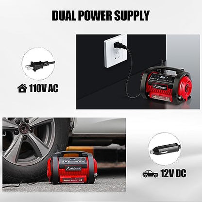 Avid Power - Compresor de aire para neumáticos, bomba para n