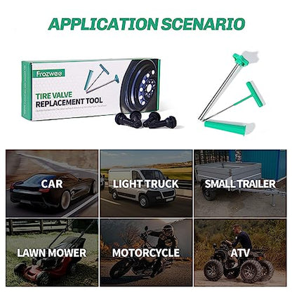 Kit de herramientas de repuesto rápido de núcleo de válvula