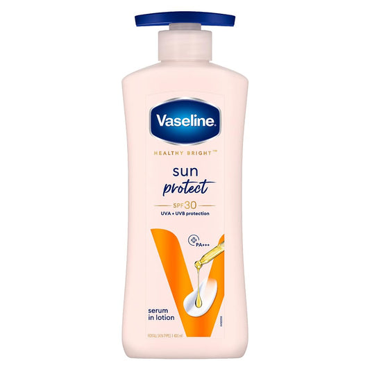 Vaseline Loción corporal de protección solar saludable brill