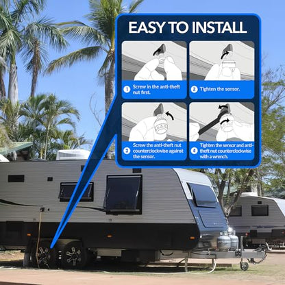 VXDAS RV Accessories Sistema de monitoreo de presión de neum