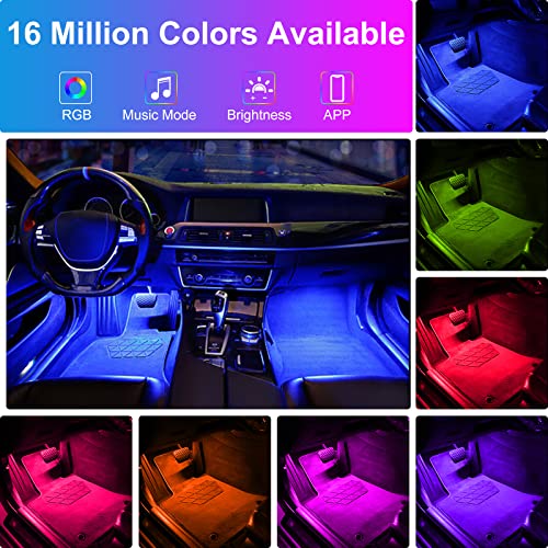 Luces LED para automóvil, control de aplicación con luces in