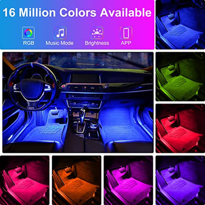 Luces LED para automóvil, control de aplicación con luces in