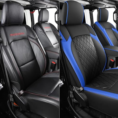 Coverado Fundas de asiento de 4 puertas para Jeep Wrangler,