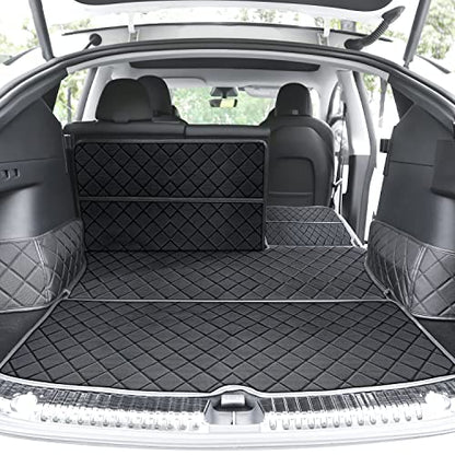 ThinSGO Para Tesla Model Y Trunk Pet Mat Impermeable Cargo L