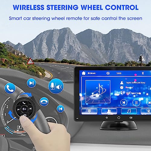 Apple CarPlay Android Auto: Portátil de 7 pulgadas QLED Pant