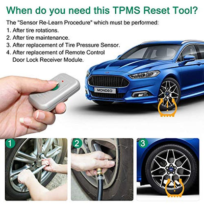 TPMS19 TPMS Herramienta de reinicio de sensor de reaprendiza