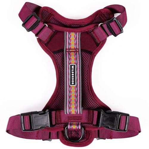 Wilderdog Arnés ligero para perro con correas reflectantes -