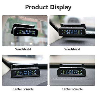 Sistema de monitoreo de presión de neumáticos TPMS solar ina