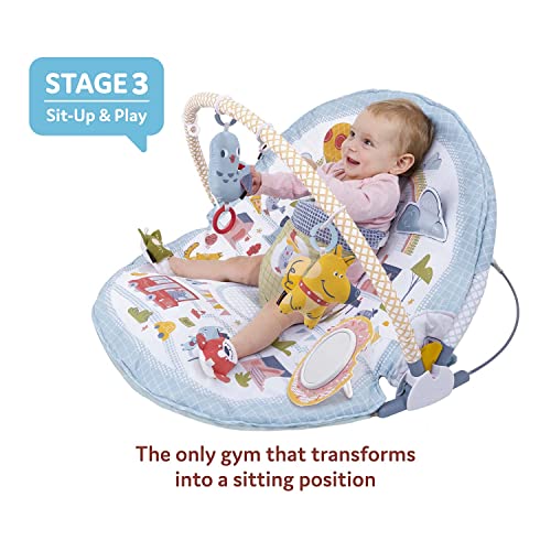 Yookidoo Baby Gym Urban Lay to Sit-Up Playmat. Centro de act