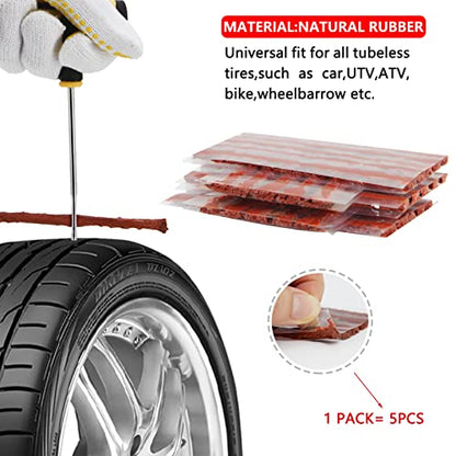 Kit universal de reparación de neumáticos de automóvil con t
