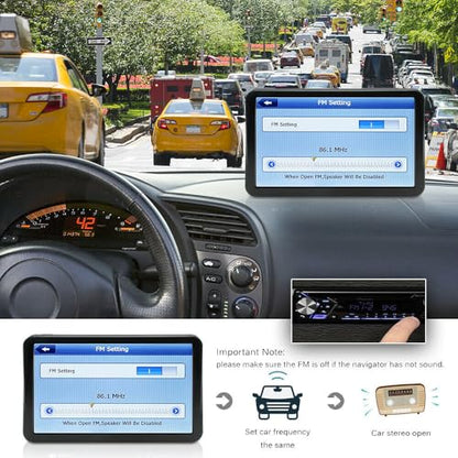 Navegador GPS para automóvil, mapa más reciente de 2025, pan