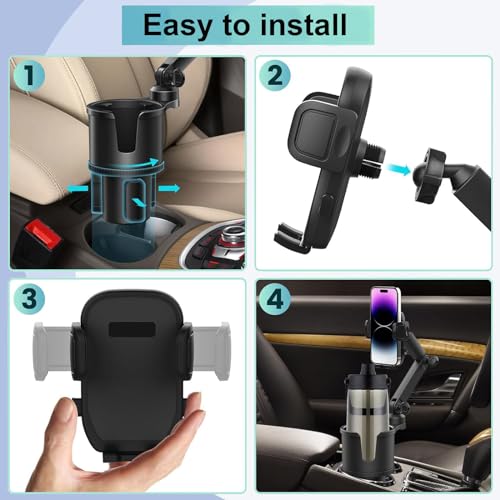 Soporte expansor para teléfono con brazo y base ajustables,