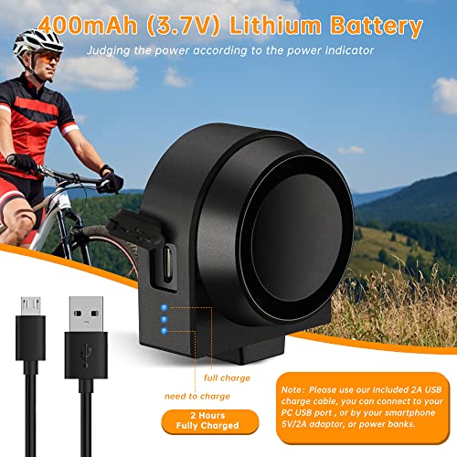 ONVIAN Rechargeable Bike Bell Bike Alarm with Wireless Remot