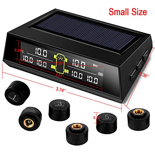 Sistema de monitoreo de presión de neumáticos TPMS para RV,