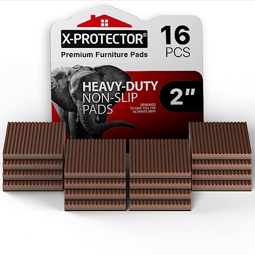 X-Protector Almohadillas antideslizantes para muebles, 16 un