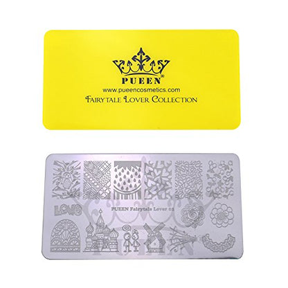 PUEEN Nail Art Stamping LOVE BOX II 02-4 Lover Collection Pl