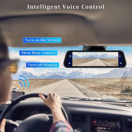 Cámara de tablero de espejo compatible con Apple Carplay y A