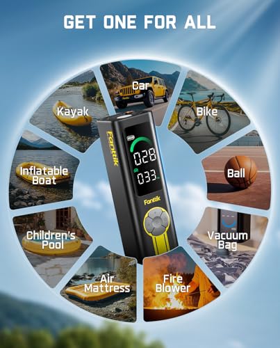 Fanttik Inflador de neumáticos X10 Cross Compresor de aire p