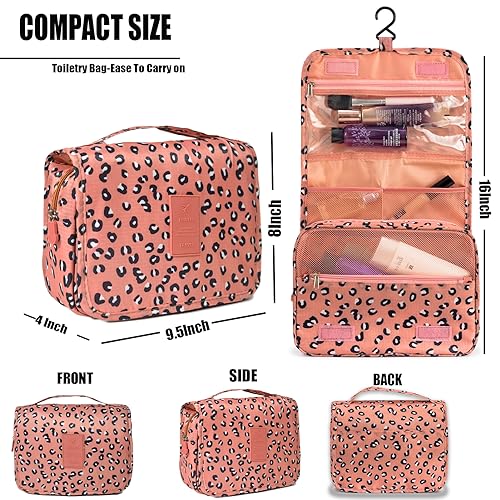 L & FY - Neceser de viaje colgante para mujer, organizador d
