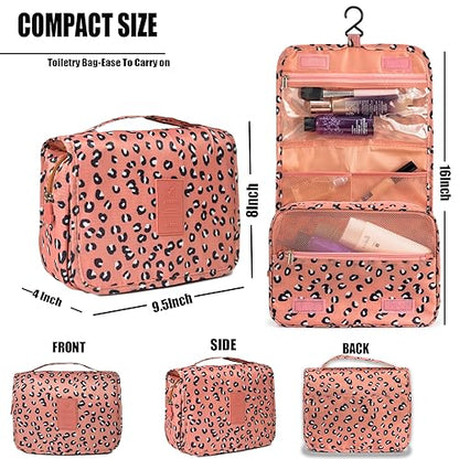 L & FY - Neceser de viaje colgante para mujer, organizador d