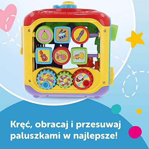 VTech Trefl - Cubo de actividades, juguete educativo electrónico, 6 pa
