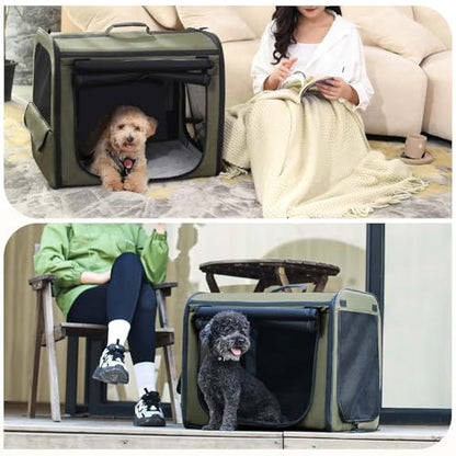 Transportador de coche para perros ligero, transportador de