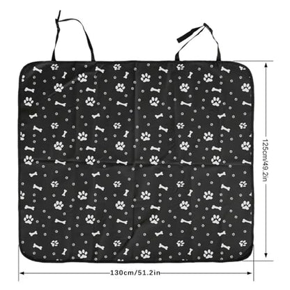 Funda de asiento de coche para mascotas, impermeable, protec