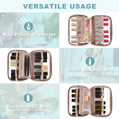 Yarwo Organizador de esmalte de uñas con capacidad para 10 b