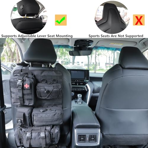 Organizador de asiento de camión y organizador táctico de re