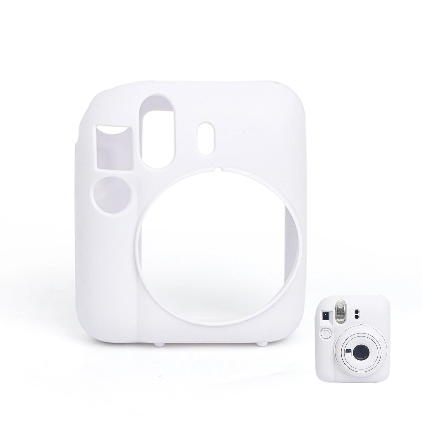 Yoidesu Funda de silicona para Fujifilm Mini 12, funda prote