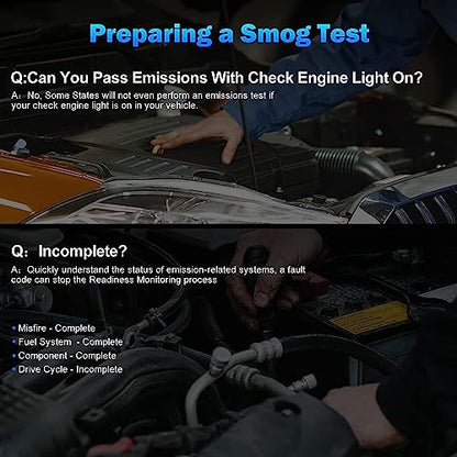 XTOOL Advancer AD20 OBD2 - Escáner de verificación de luz de