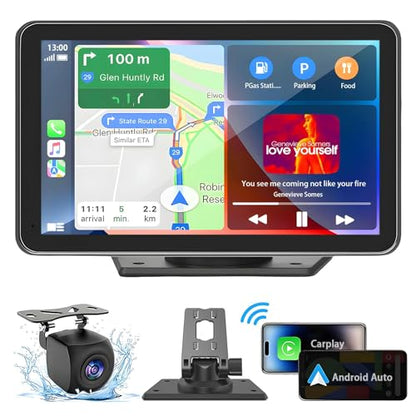 Pantalla Carplay portátil para automóvil, Carplay inalámbric