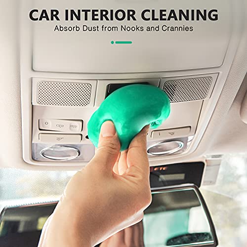 TICARVE Paquete de 2 gel de limpieza para masilla de coche,