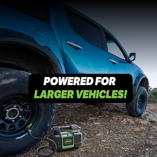 Slime Inflador de neumáticos 40063, coche portátil, SUV, com
