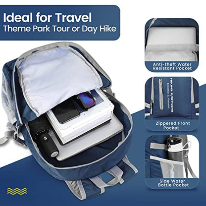 ZOMAKE Mochila de viaje ligera, resistente al agua, mochila