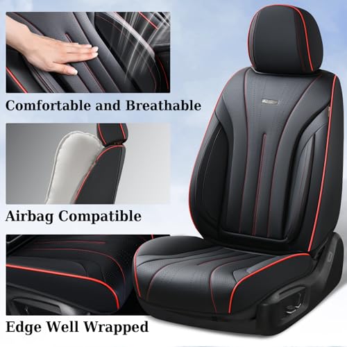 Coverado Fundas de asiento delantero, fundas de asiento de p