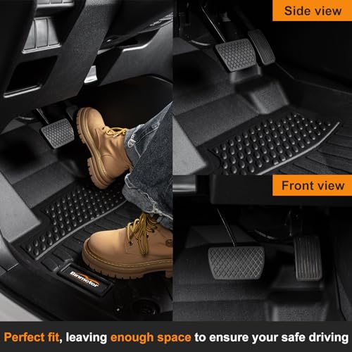 Binmotor-All Weather Car Floor Mats Cargo Liner Set for Chev