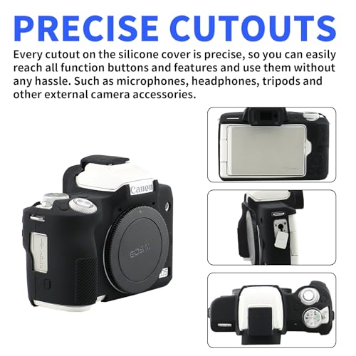 Easy Hood Funda para cámara digital Canon EOS M50/M50 Mark I