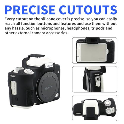 Easy Hood Funda para cámara digital Canon EOS M50/M50 Mark I