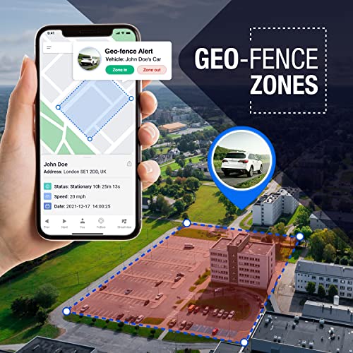 104 PRO - Rastreador magnético de vehículos con GPS 4G, loca