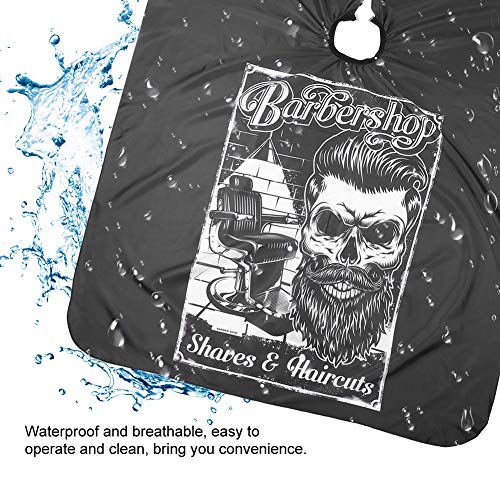 ZJchao Capas de pelo, capa de peluquería profesional, delant