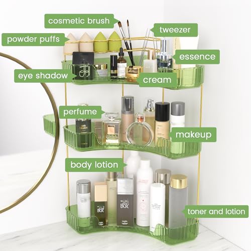 NATURE'S SOURCE Organizador de maquillaje para tocador, orga