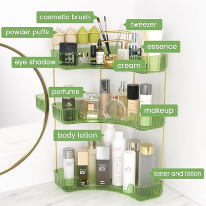 NATURE'S SOURCE Organizador de maquillaje para tocador, orga