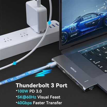 Adaptador USB C para MacBook Pro 2023 2022 2021, adaptador U
