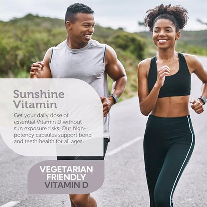 Zahler - Cápsulas blandas avanzadas de vitamina D3 de 5000 U