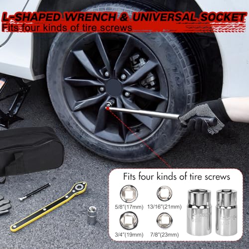 Kit de gato de tijera para automóvil de 1.5 toneladas (3307