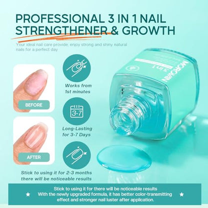Morovan Kit removedor de esmalte de uñas de gel: removedor d