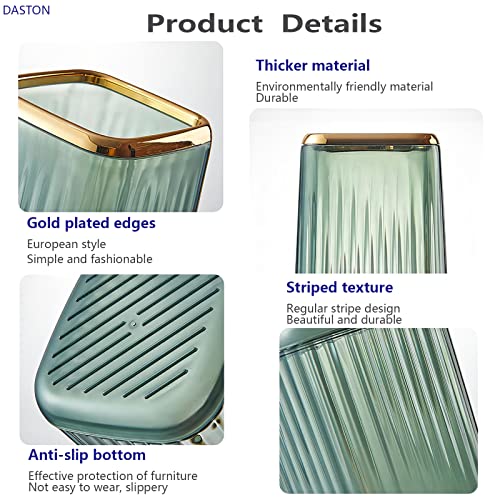 DASITON Organizador de brochas de maquillaje, soporte cuadra