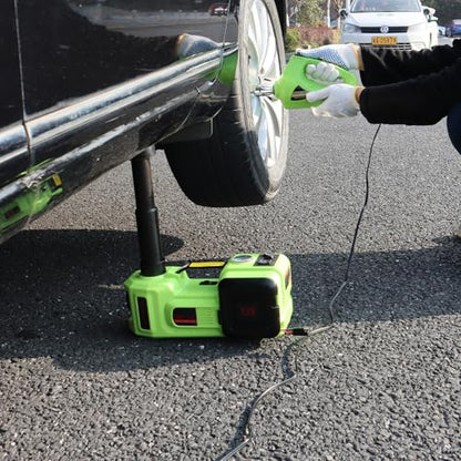 Kit de gato eléctrico para automóvil de 5 toneladas y 12 V (